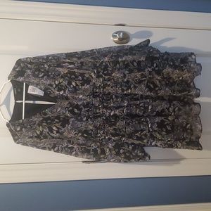 Torrid chiffon tiered dress